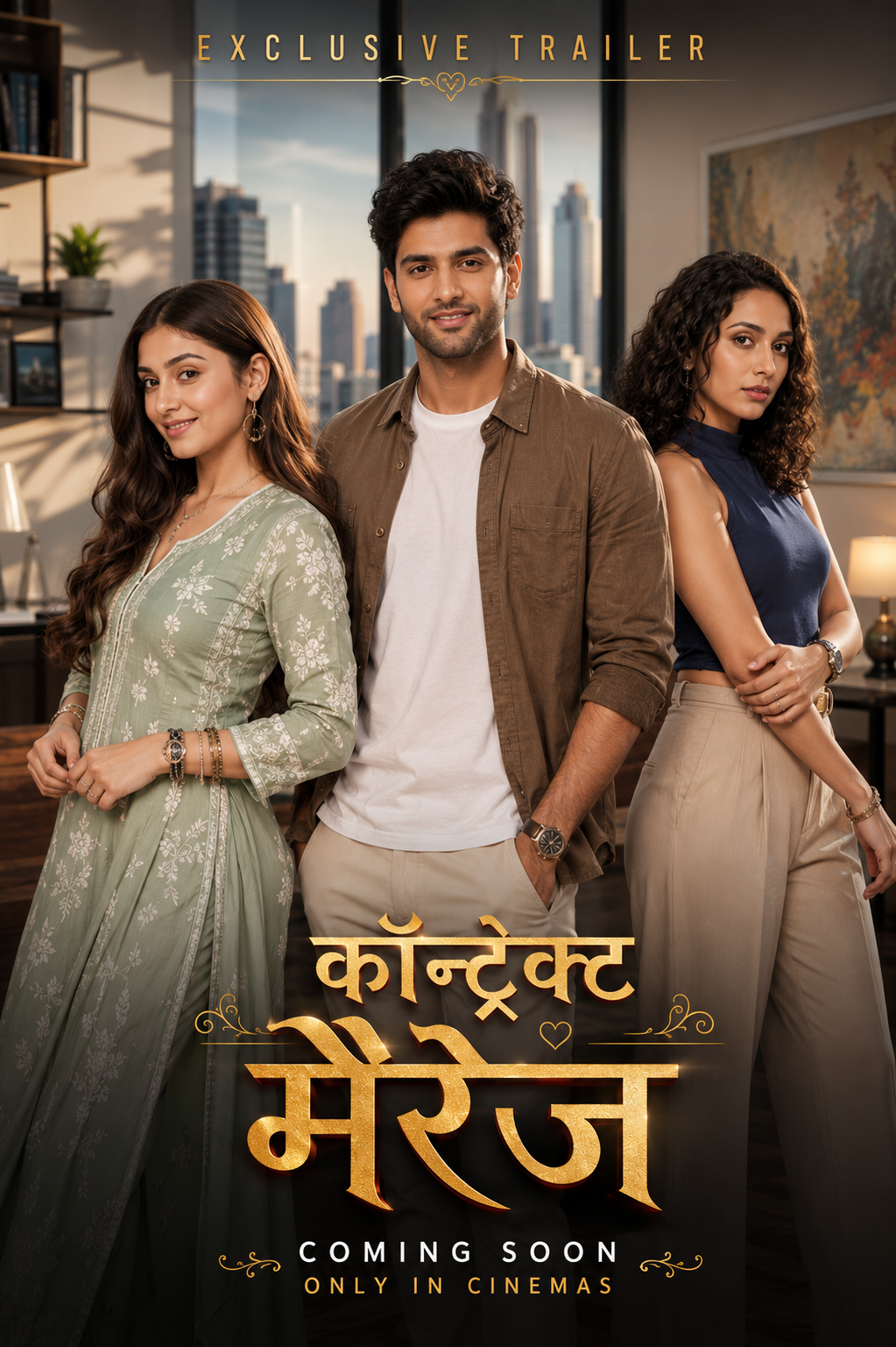 Contract Marriage (Marathi) micro drama poster