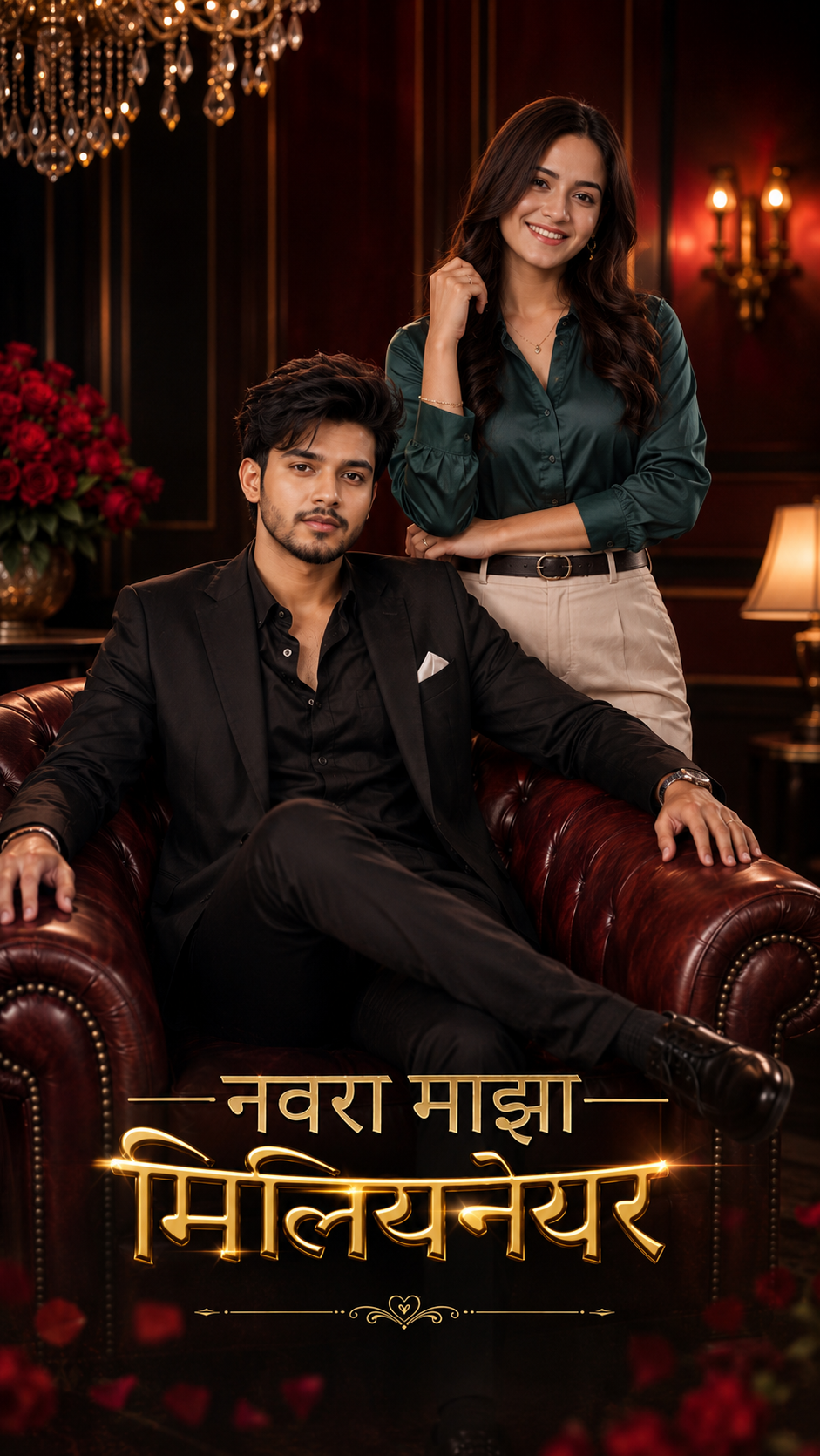 Navra Maza Millionaire micro drama poster