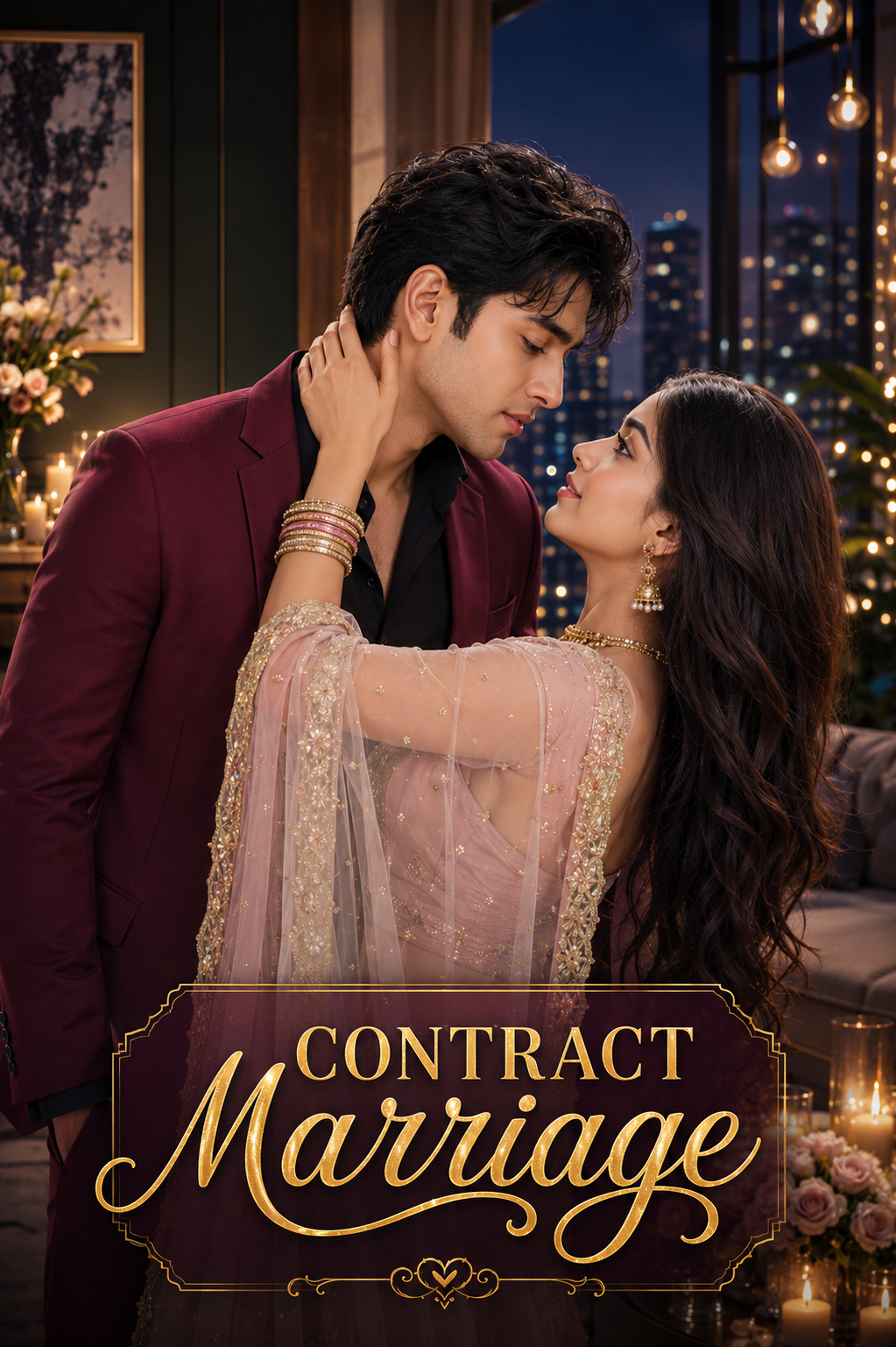 Contract Marriage micro drama poster