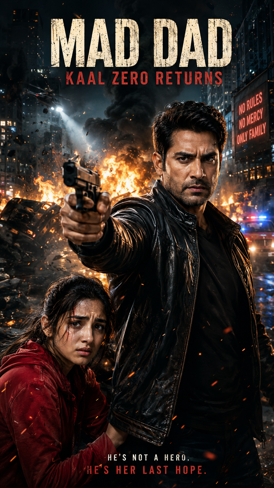 Mad Dad: Kaal Zero Returns micro drama poster